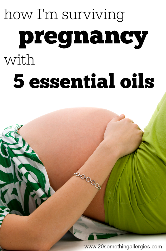 How I'm Surviving Pregnancy with 5 Essential Oils (vertical)
